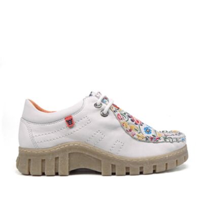 Megamok 4088 Flower Power White